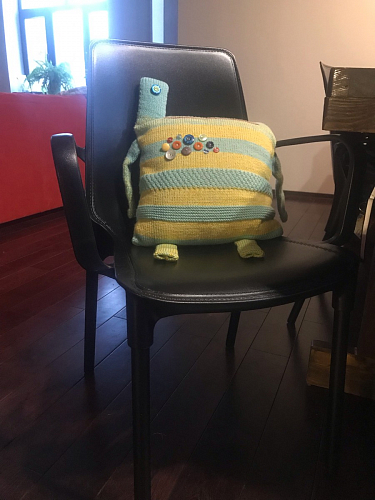 Кресло SHT-S76 красное / черное муар фото покупателя 17