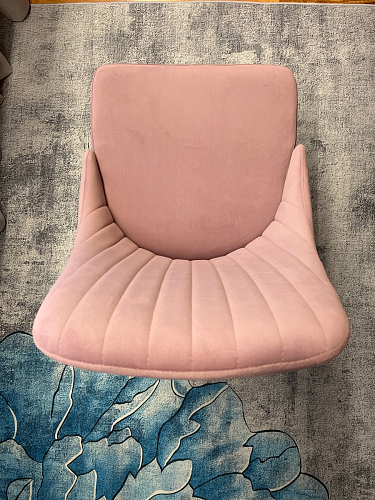 Стул на металлокаркасе Kora green / black фото покупателя 122