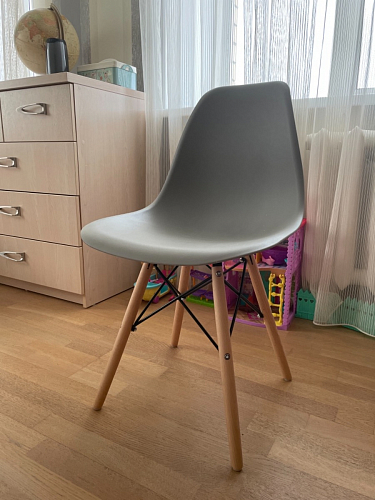 Пластиковый стул Eames PC-015 желтый фото покупателя 224