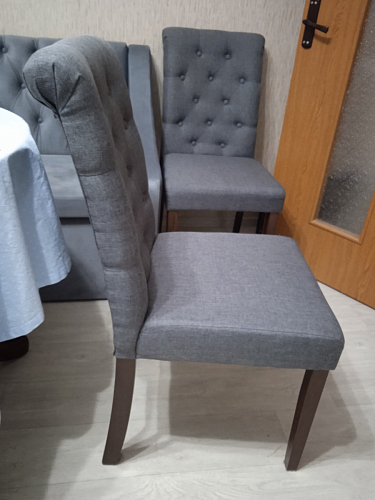 Стул Amelia white / fabric cream фото покупателя 15