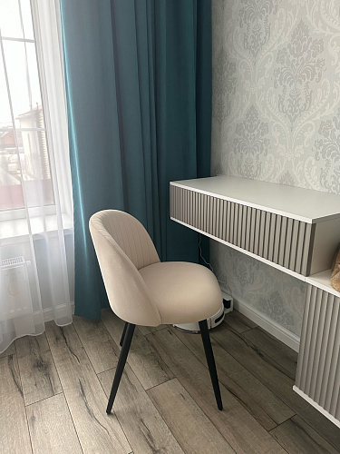 Стул на металлокаркасе Gabi latte / gold / black фото покупателя 209