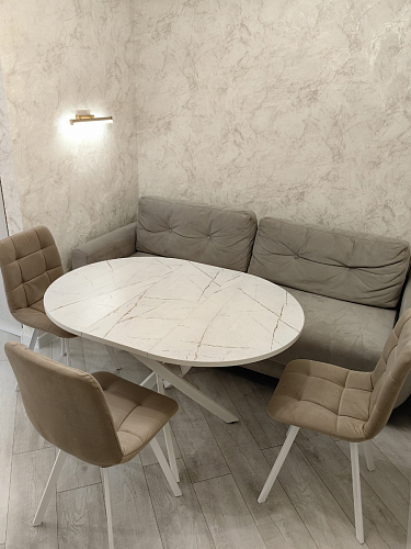 Комплект стульев Чилли 4 шт темно-серый / черный фото покупателя 522