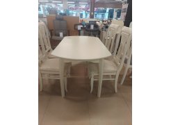 Деревянный стол Сугили прямоугольный бежевый из шоурума 3