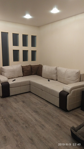 Диван Женева велюр бежевый фото покупателя 1