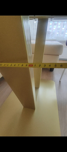 Стол на тумбе Бугун белый / золото фото покупателя 16