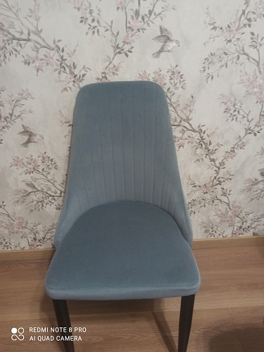 Стул на металлокаркасе Kora green / black фото покупателя 79