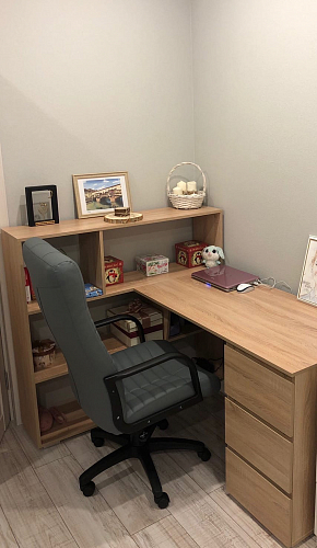 Письменный стол СПм-20 бетон фото покупателя 2