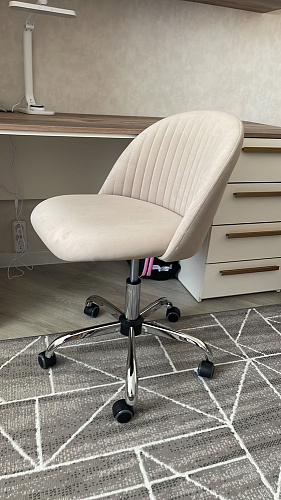 Компьютерное кресло Melody розовое фото покупателя 71