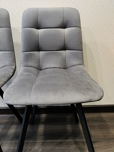 Стул на металлокаркасе Чилли бирюзовый / черный фото покупателя 729