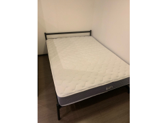 Односпальная кровать Фади 80х200 черная фото покупателя 452