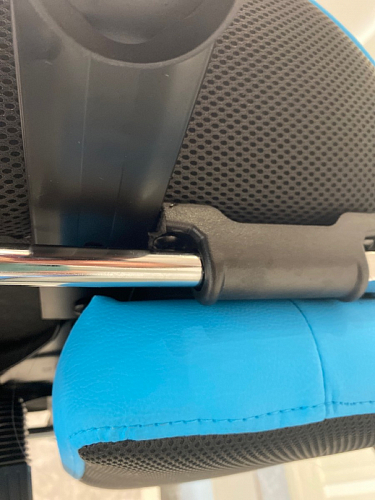 Компьютерное кресло Kano 1 light blue / black фото покупателя 190