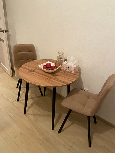 Стул на металлокаркасе Чилли бирюзовый / черный фото покупателя 927