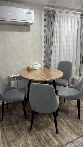 Стул на металлокаркасе Kora light purple / black фото покупателя 397