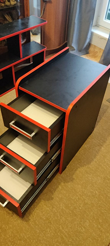 Тумба Ханна черная / красная - Уцененный экземпляр фото покупателя 113