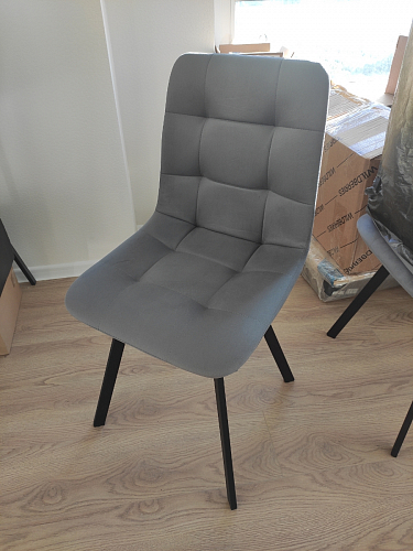 Стул на металлокаркасе Чилли бирюзовый / черный фото покупателя 1341