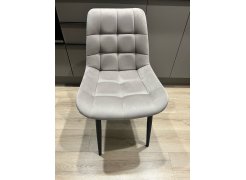 Стул на металлокаркасе Челси серый 02 / черный фото покупателя 200