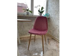 Стул на металлокаркасе Capri dark blue / black фото покупателя 26