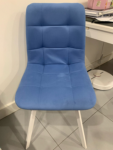 Стул на металлокаркасе Чилли бирюзовый / черный фото покупателя 1404