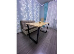 Стол Лота Лофт 120 25 мм сабия / черный матовый фото покупателя 548