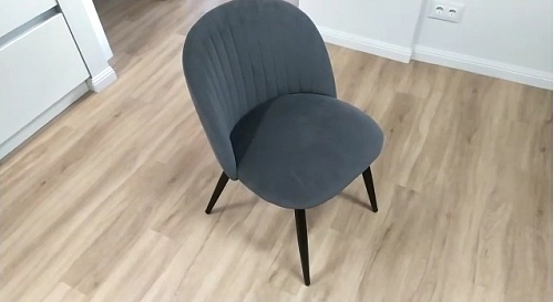 Стул на металлокаркасе Gabi green / black / silver фото покупателя 84