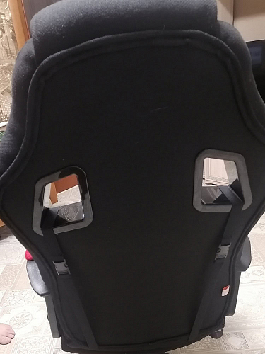 Компьютерное кресло Driver/Драйвер кожзам черный / ткань черный фото покупателя 84