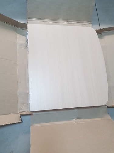 Стол-книжка СтК6 венге / дуб молочный высота 54 см фото покупателя 48