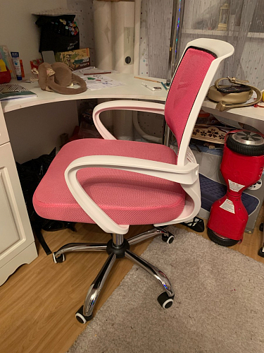 Компьютерное кресло Ergoplus белое / серое фото покупателя 7