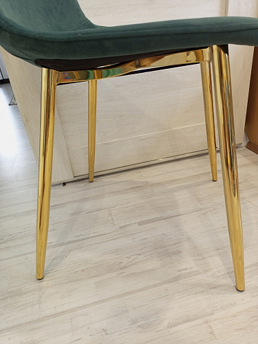 Стул на металлокаркасе Dabl 01 champagne / gold фото покупателя 50