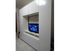 Готовая гостиная Румба белый / белый глянец  - Уцененный экземпляр фото покупателя 65