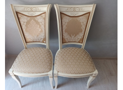 Деревянный стул Mariano линур блекл комби / слоновая кость фото покупателя 4