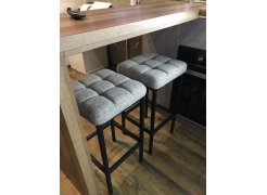 Барный стул Лофт кожзам d1 / черный матовый фото покупателя 250