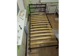 Односпальная кровать Фади 80х200 черная фото покупателя 1127