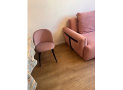 Стул на металлокаркасе Gabi blue / black фото покупателя 570