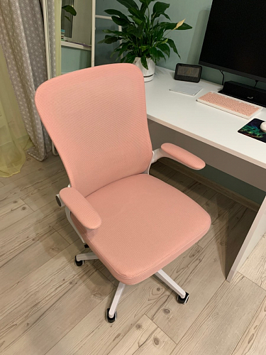 Компьютерное кресло Konfi light gray / blue / white фото покупателя 26