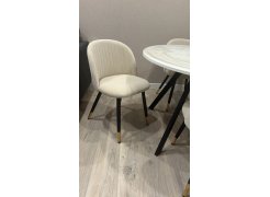 Стул на металлокаркасе Gabi 1 light purple / black фото покупателя 755