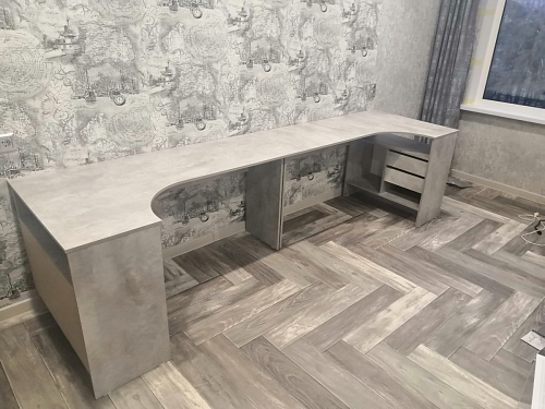 Письменный стол СПм-25 правый белый фото покупателя 51