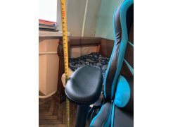 Компьютерное кресло Racer черное / голубое фото покупателя 55