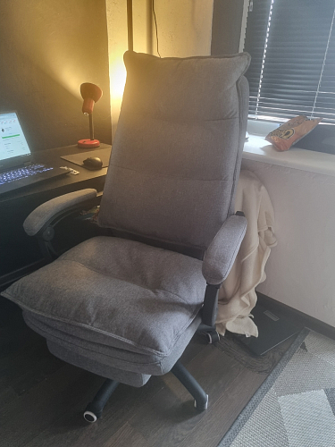 Компьютерное кресло Rapid голубое фото покупателя 27