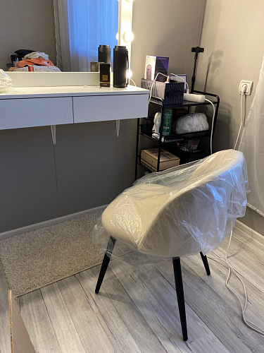 Стул на металлокаркасе Gabi gray / black фото покупателя 757