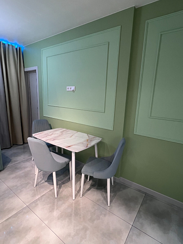 Стул на металлокаркасе Kora beige / black фото покупателя 308