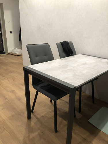 Стол Центавр дуб галифакс / черный матовый фото покупателя 78