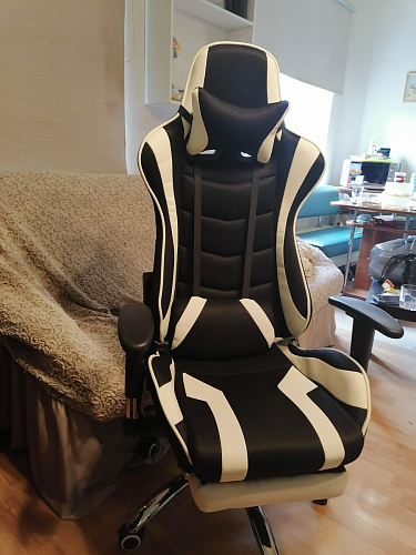 Компьютерное кресло Kano 1 cream / black фото покупателя 87