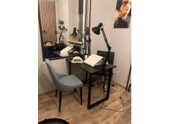 Стул на металлокаркасе Kora beige / black фото покупателя 128