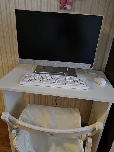 Стол письменный Kiwi белый - Уцененный экземпляр фото покупателя 7