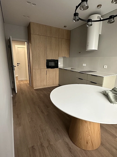Стол Huge 120х75 white / brown фото покупателя 10