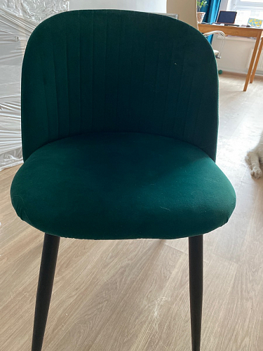 Стул на металлокаркасе Gabi-1 wine red / black фото покупателя 592