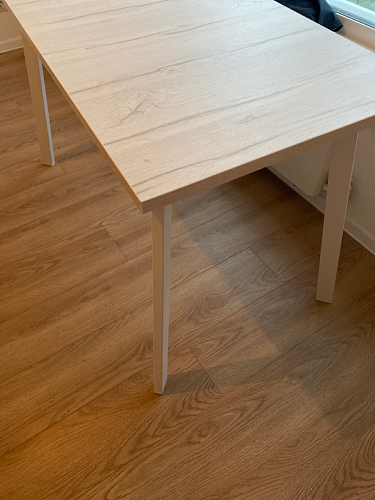 Стол Тринити Лофт 120 25 мм черный матовый / юта фото покупателя 151