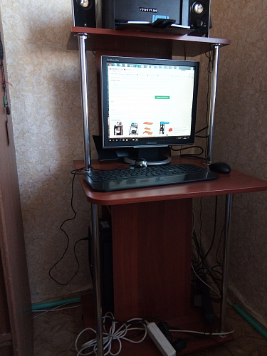 Компьютерный стол КСТ-12 белый фото покупателя 71