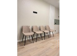 Стул на металлокаркасе Вейв П темно-серый / черный фото покупателя 244