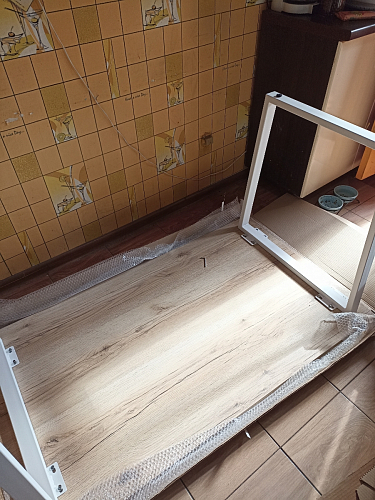 Деревянный стол Лота Лофт 120x75 дуб крафт табачный / черный матовый фото покупателя 934